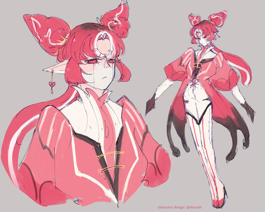 character design / simple ref